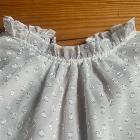 White polka dot dress - Picture 2 of 5